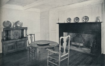 'Dining Room, circa 1800, from the Shenk House, Long Island', 1930. Artist: Unknown.