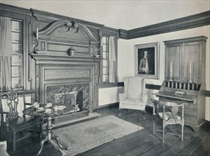 'The Living Room of the Francis Corbin House, at Edenton, built in 1758', 1930. Artist: Unknown.