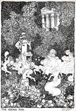 'The Young Pan - Stage One', c1920. Artist: W Heath Robinson.