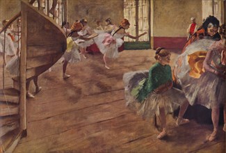 'La Repetition', c1874 (1935). Artist: Edgar Degas.