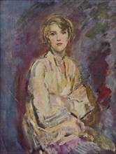 'Anna, Daughter of the Artist', 1905 (1935). Artist: Ambrose McEvoy.