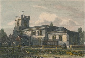 'Finchley Church, Middlesex', 1815. Artist: Letitia Byrne.