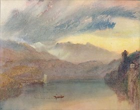 'A Swiss Lake', 1909. Artist: JMW Turner.
