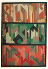 'Designs for Rugs by the Allgauer Handwebeteppiche', c1928. Artist: Unknown.