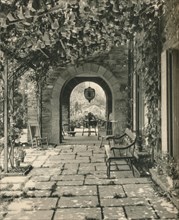 'Living Terrace, Country House of Mr. W. Griffin Gribbel, Chestnut Hill, Philadelphia', c1928. Artist: Unknown.