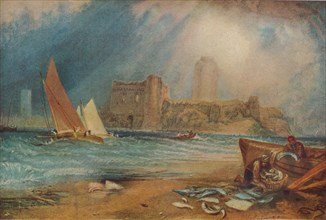 'Pembroke Castle, Wales', c1829. Artist: JMW Turner.