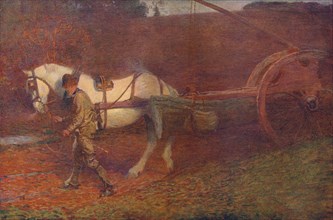 'The Timber Wagon', c1906. Artist: Joseph Walter West.