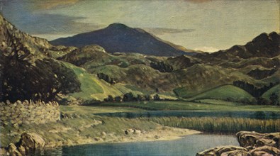 'Watendlalh Tarn, near Kewsick', 1919 (1931). Artist: Charles John Holmes.