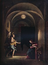 'The Annunciation', c1625-1630 (1931). Artist: Giovanni Battista Caracciolo.