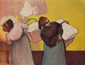 'Les Blanchisseuses', c1878. Artist: Edgar Degas.