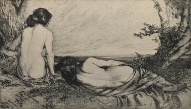 'Nymphs by the Sea', 1905. Artist: Charles Holroyd.