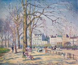 'Spring in Hyde Park', c1910. Artist: Alice Maud Fanner.