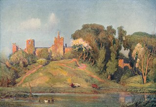 'An Ancient Fort in Suffolk', c1899 Artist: Frederick George Cotman.