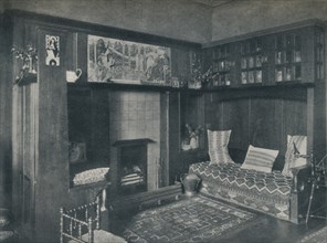 'Drawing-Room Fireplace', c1902. Creators: John Gaff Gillespie, Unknown.