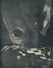 'Chess Playing', c1928. Artist: Yvan Attal.