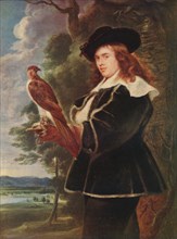 'A Young Man with a Falcon', c1630. Artist: Jan Boeckhorst.