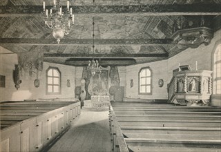 'Seglora Church,Skansen Open Air Museum, Stockholm', 1925. Artist: Unknown.