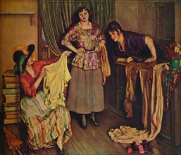 'The Blouse Shop', 1925. Artist: Isabel Codrington.