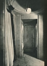 'Small Vestibule with Cupboards in White Sycamore', c1925. Artist: Unknown.