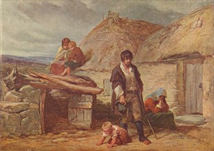 'An Irish Eviction', 1850 (1906). Artist: Frederick Goodall.