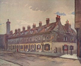 'Old Houses in Pye Street, Westminster', London, 1883 (1926). Artist: John Crowther.