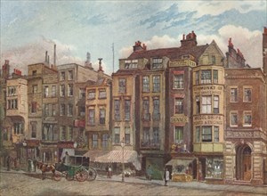 'The Strand, Opposite The Law Courts', Westminster, London, 1881 (1926).  Artist: John Crowther.