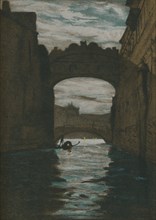 'The Bridge of Sighs', c1860. Artist: Charles Edward Holloway.