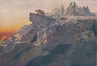 'Beyond Man's Footsteps', 1894 (1909). Artist: Briton Riviere.