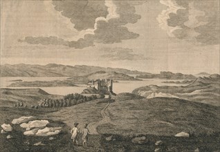 'Dunvegan Castle', 1774. Artist: Peter Mazell.