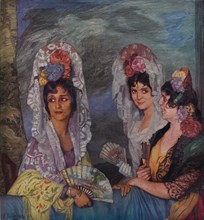 'Le Balcon', c1931. Artist: Ignacio Zuloaga.