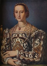 'Eleonora di Toledo,' c1559. Artist: Agnolo Bronzino.