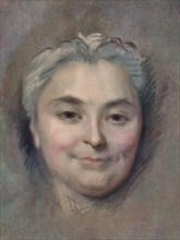 'Preparation to the portrait of Marie Catherine Dufloquet Reals, 1756. Artist: Maurice-Quentin de La Tour.