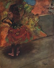 'Danseuse: Jupe Rouge', c1895. Artist: Edgar Degas.
