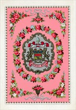 Reverse from a deck of Goodall & Son Ltd. playing cards, c1940. Artist: Unknown.
