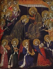 'The Coronation of the Virgin', 1374. Artist: Barnaba da Modena.