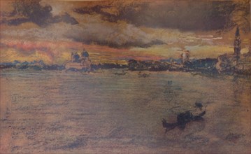'The Storm, Sunset', 1880, (1904). Artist: James Abbott McNeill Whistler.