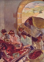 'The Preparation of Dry Grapes', 1890, (c1932). Artist: Joaquin Sorolla y Bastida.