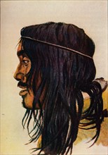'Study of an Eskimo', c1917, (1928). Artist: Knud Johan Victor Rasmussen.
