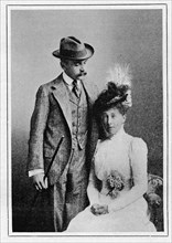 'Princess Stephanie of Austria and Count Lonyay', c1903, (1903). Creator: Lambert Weston & Son.