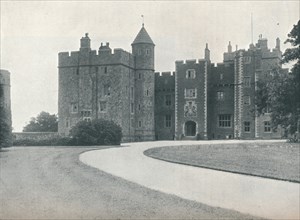'Dunster Castle', c1907. Artist: Leonard Willoughby.