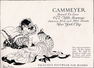 'Cammeyer - Exclusive Footwear for Women', c1923, (1923). Artist: Leoua H Carter.
