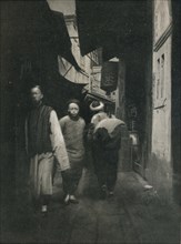 'A Street In China', c1927, (1927). Artist: Reginald Belfield.