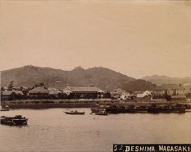 'Deshima, Nagasaki', c1890-1900. Artist: Unknown.