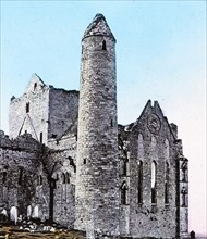 'Ruins on the Rock of Cashel Co., Tipperary', c1910. Artist: Unknown.