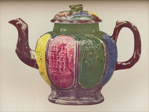'An Octagonal Salt-Glaze Teapot', c1770. Artist: Unknown.