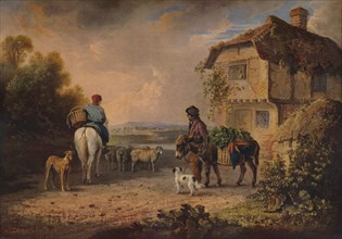'Off to Market', 1828. Artist: Edmund Bristow.