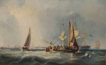 'Portsmouth', 1839. Artist: George Chambers.