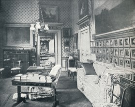 'The Prince Consort's Dressing Room at Buckingham Palace', c1899, (1901). Artist: HN King.