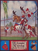 'A Knight Tilting ', c1926. Artist: Herbert Norris.