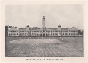 The Kuala Lumpur Cricket Ground, Malaya, 1912.  Artist: Unknown.
